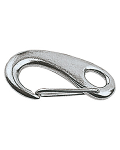 Mousqueton de sécurite AISI 316 ouverture à ressort 31 mm