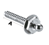 Bouton Tenax Inox Loxx ® Tête Seule Femelle