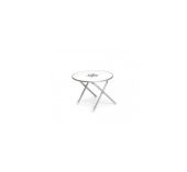 Forma Table pliante Ronde cadre en aluminium Φ 61 x H 51 cm M300