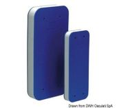 Osculati Pare-battage plat en EVA bleu + PE 650 mm