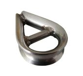 Cosse Inox Renforcé pour Cable Anti Torsion Ømm 8mm Max