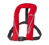 Plastimo Gilet gonflable Pilot 165 automatique avec Harnais rouge