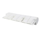 Plastimo Défense de Ponton Bumper 900 X 307 Moussé Blanc