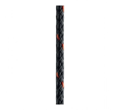 Marlow Tresse Polyester 8 Plait Pré étirée 5mm Noir