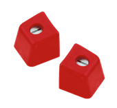 Harken Paire Embouts Rail SB 22 mm Rouge