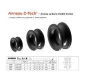 Nodus Factory C-Tech® carbone Anneau à faible friction C-Tech 10-20
