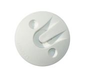 Stayput Bouton Dôme Horizontal Blanc (A fixer sur le pont)