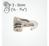 Clamcleat Clamcleat Alu avec crochet et 2 mini-poulies