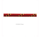 Marlow D2 Racing Drisse Ecoute Ame Dyneema SK78 Gaine Polyester Ø 12mm Rouge