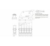 Bloqueur EasyLock 1 Tiple Anodisé Noir