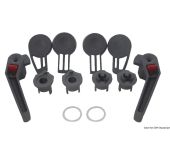 Kit Complet Poignées Panneau de Pont LEWMAR LP/MP/OCEAN T30et +