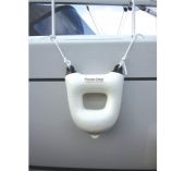 Fender Step Pare Battage Double Marche-450 x 560 x 180 mm - Blanc oeil noir