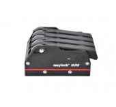  EasyLock Mini Bloqueur Quadruple Anodisé Noir