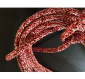 Minquiers Drisse Dyneema 10 mm Chiné/Rouge lot 15m