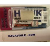 Hawk Lèvre de dérive Pack 3 mètres 50mm + Colle