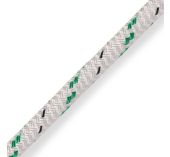 Marlow Doublebraid Ecoute Ø 12mm Blanc Liseré Vert