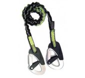 Longe de Vie Spinlock -(version Racing) 2 mètres avec 2 mousquetons étirable DW-STR/02E