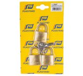 Ensemble de 3 cadenas s'ouvrant avec la même clé