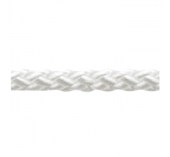 Tresse Polyester std 8 Brins  Ø mm 2 Blanc Bobine 200m