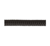 Robline Amarre  Polyester 16 Fuseaux Rio 8 mm Noir