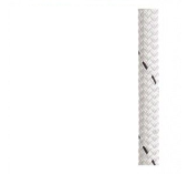 Marlow Doublebraid Ecoute Polyester 10 mm Blanc Liseré Noir