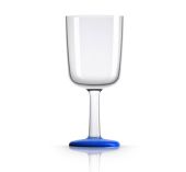 Verre à Vin Incassable Palm en tritan Bleu Marine Lot de 2
