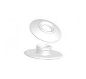 ŒILLET PLASTIQUE A CLIPSER Ø DIAM INTERIEUR 12MM BLANC