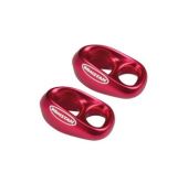 Shock Poulie à Faible Friction Pour Cordage de 5 mm Rouge RF8080 la Paire