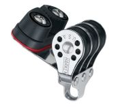 Harken Micro Block 22 mm Poulie Triple + Taquet 423 - Réf 230