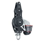 Harken Carbo Air Poulie violon 57mm à taquet et ringot Réf 2624