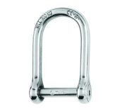 Manille Autobloquante Axe 6 pans creux droite Ø 6 mm grande taille