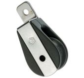 Wichard Poulie sans billes simple - Réa inox 12 - Anneau Réf 60600