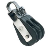 Wichard Poulie sans billes Double - Réa 18 - Anneau -60213