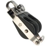 Wichard Poulie sans billes Double - Réa 18 - Anneau Ringot Réf 60214