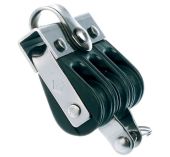 Wichard Poulie sans billes Triple - Réa 18 - Anneau Ringot Réf 60314