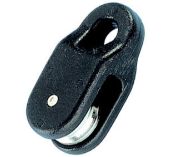 Wichard Poulie sans billes simple - Réa inox 12 - Anneau Réf 60600