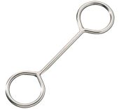 Anneau de Trapèze avec 2 Boucles Inox Long 166mm