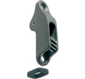 Clamcleat Coinceur trapèze CL253  Gris Aluminium pour cordage 4mm à 8mm