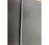 Marlow Sandow gainé polyester Ø 4 mm Bleu-BlancRouge Vendu au ml