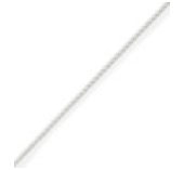 Tresse Polyester std 8 Brins  Ø mm 2 Blanc Lot 25m