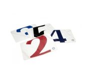 Trend Marine Set de table 28 x 33 cm en toile à voile x 4