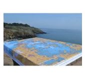 Nappe enduite carte Shom Golfe du Morbihan 