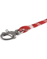 Drisse Ecoute prête à l emploi Max Load System 12mm 30m Rouge-Blanc mousqueton à émerillon Wichard 2475